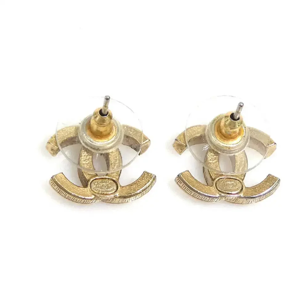 Chanel Rhinestone Earrings Metal And #261331C62B - Picture 5 of 8